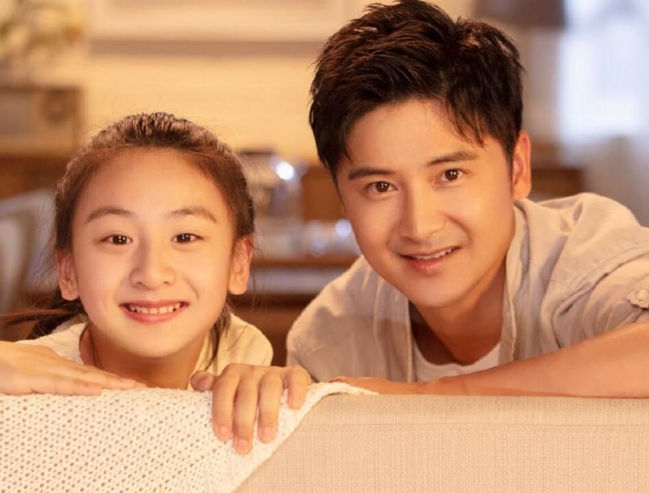 森碟罕见穿汉服也太美了,一家三口共用一张脸,田亮的基因真强大