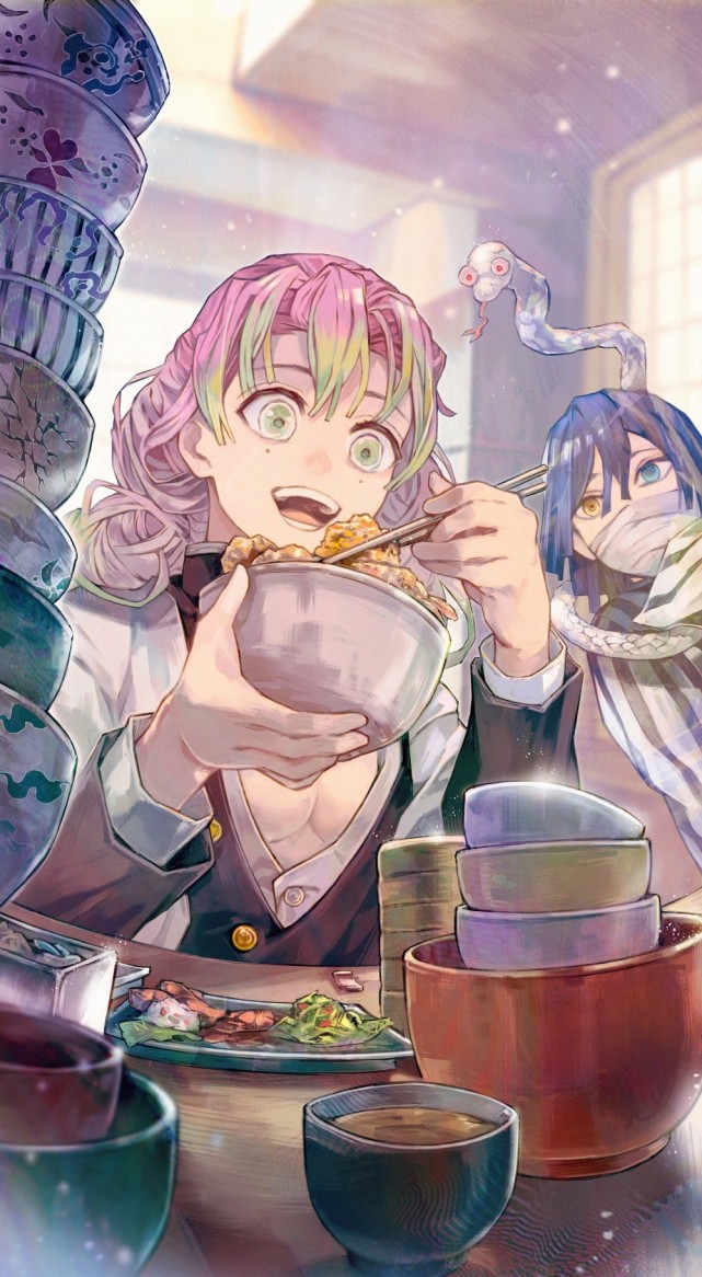 鬼灭之刃‖甘露寺蜜璃x伊黑小芭内