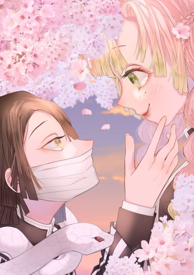 鬼灭之刃‖甘露寺蜜璃x伊黑小芭内