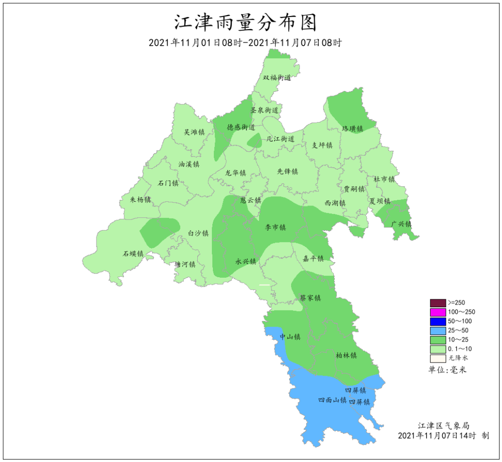 重庆市江津区详细地图图片