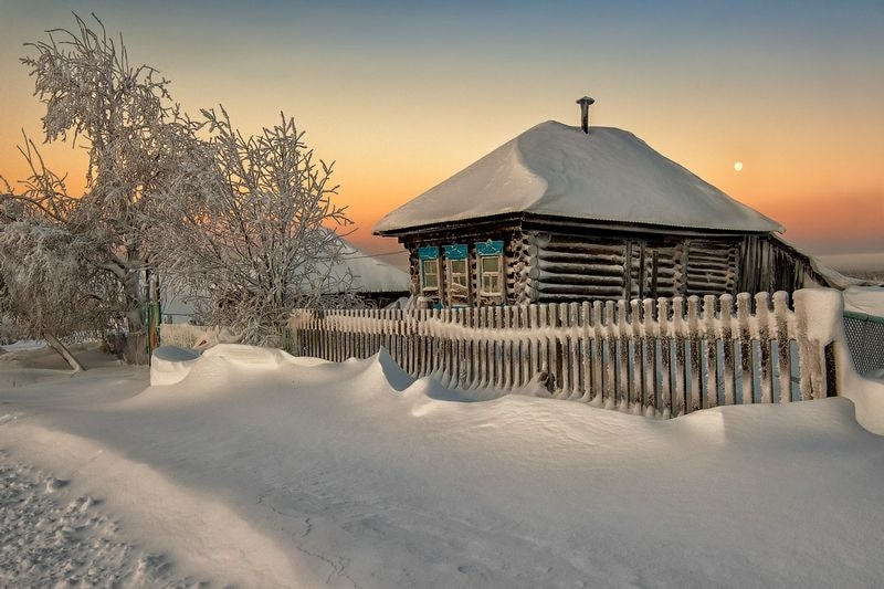 俄罗斯的冬天怎么少得了大雪那些美丽的俄罗斯雪景