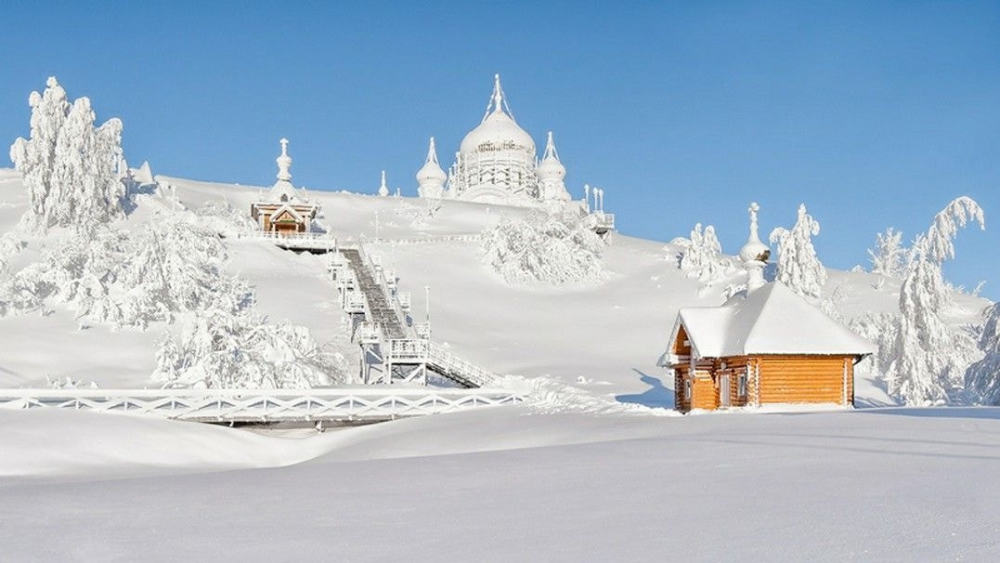 俄罗斯的冬天怎么少得了大雪那些美丽的俄罗斯雪景