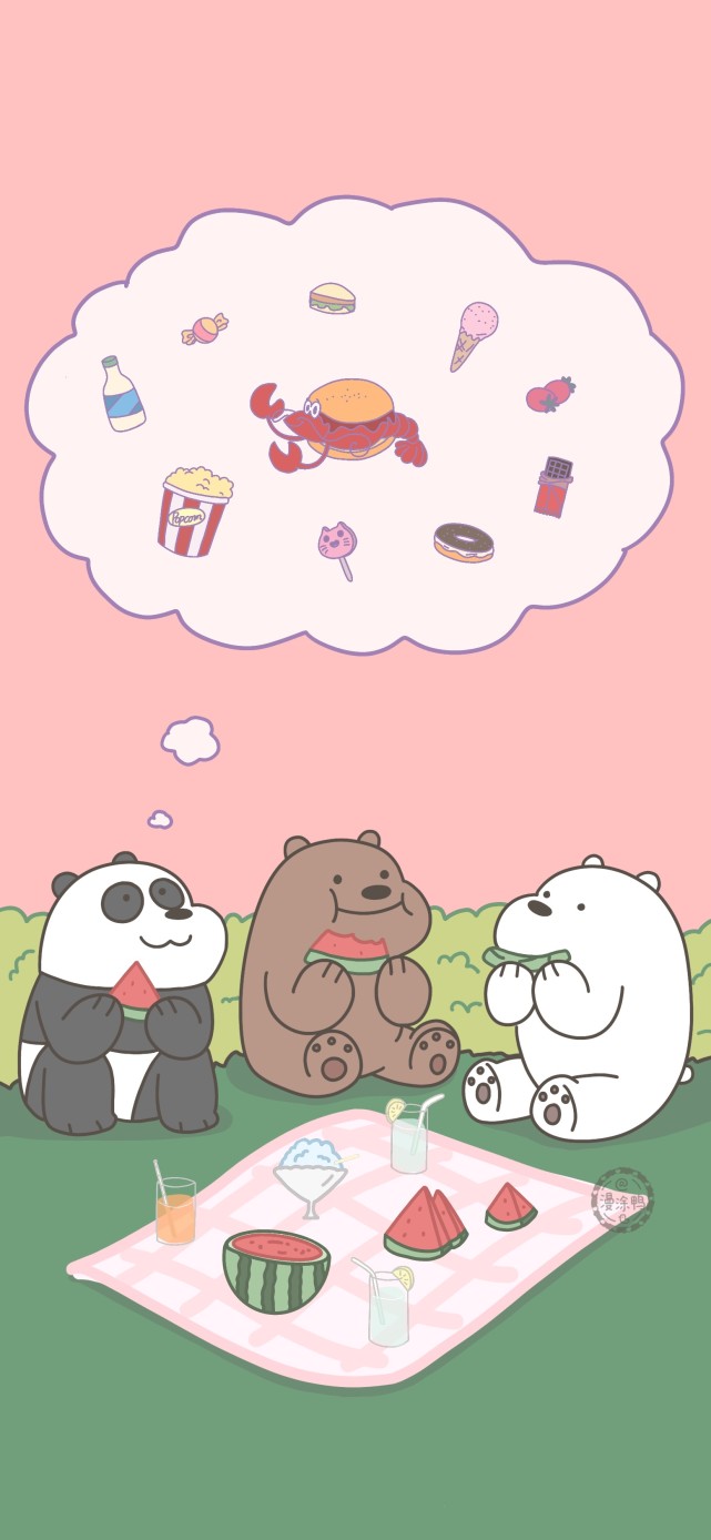 手机壁纸咱们裸熊系列