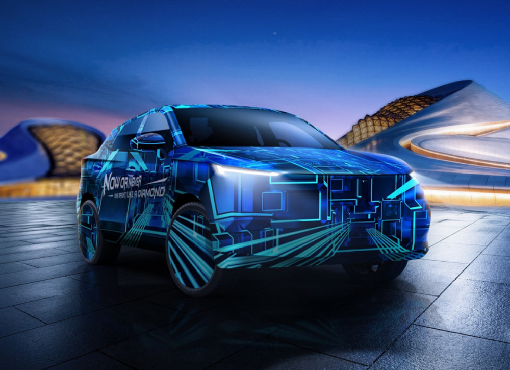 奇瑞x-c新车露面,设计师团队开窍,侧颜似长安uni-k!_腾讯新闻