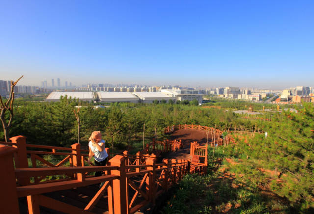 这里是康巴什丨中心公园_腾讯新闻