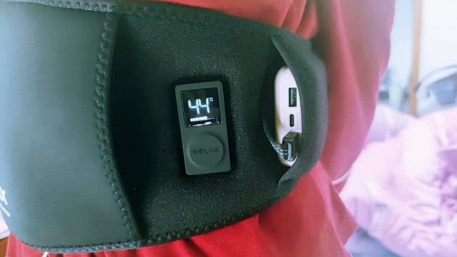 酷轻松智能暖腰带，在寒冷的冬天给你温暖
