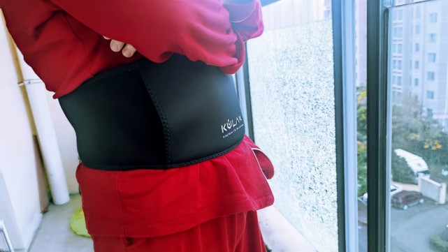 酷轻松智能暖腰带，在寒冷的冬天给你温暖