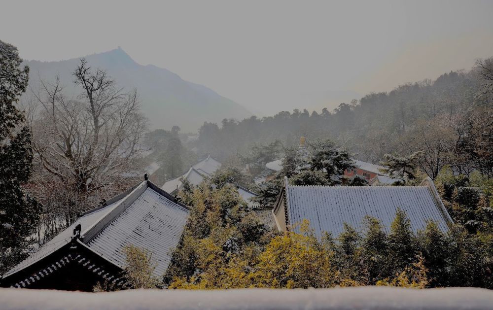 潭柘寺的雪景美如画照片刷爆朋友圈