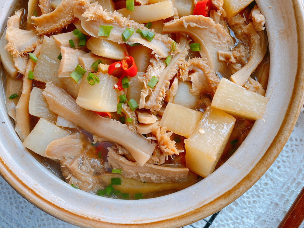 一个关于牛肚的小技巧,掌握这个技巧,能让做出来的牛肚煲更软烂好吃