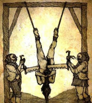 欧洲古代四大酷刑堪比中国凌迟胆小者勿看