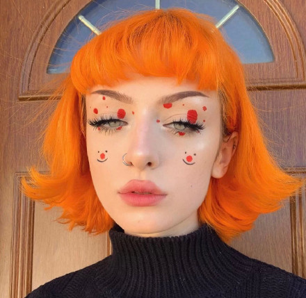 橙色系女头|心想事"橙"_腾讯新闻