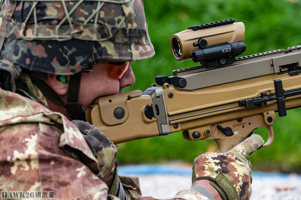 德国预备役军人mg5机枪实弹训练展现出色性能意大利老兵占便宜