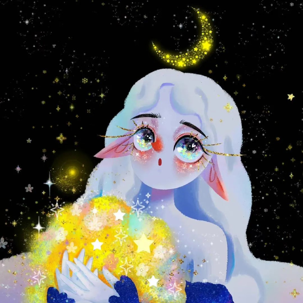 微信头像精灵少女生动漫头像可爱灵动太好看了