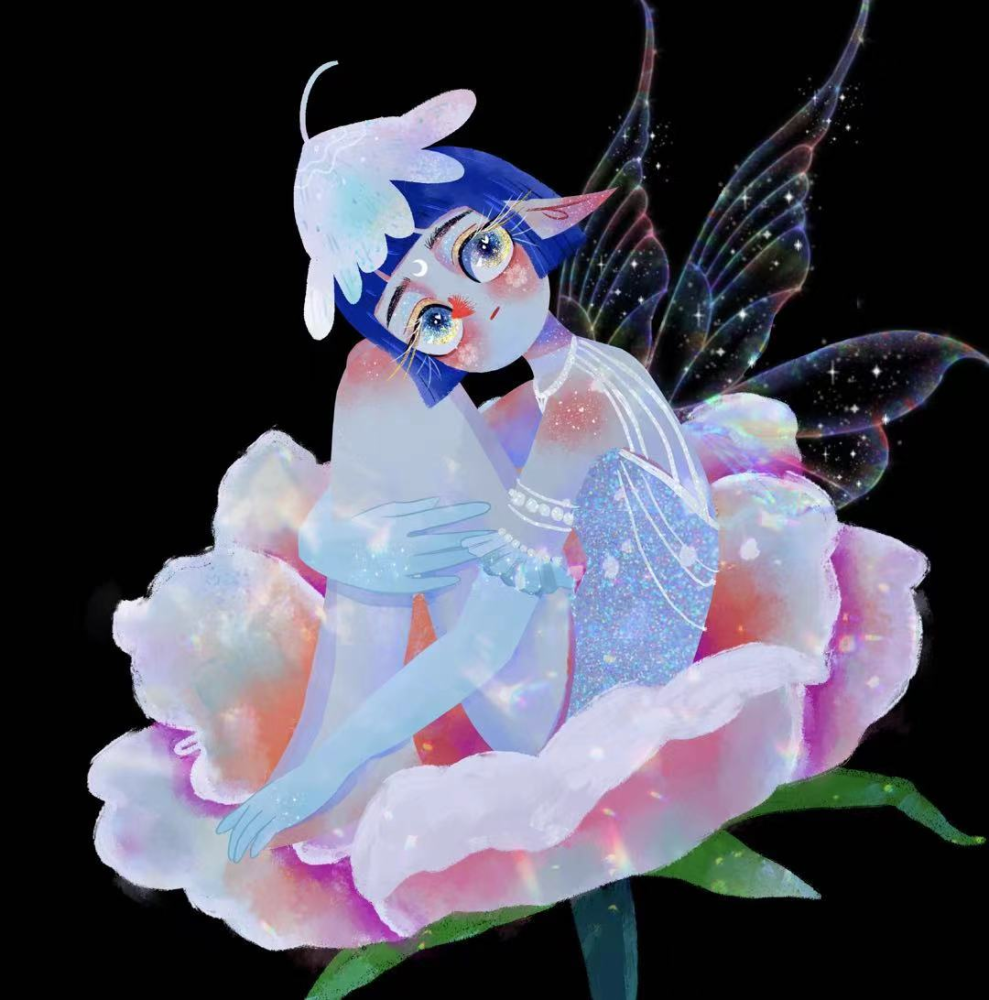 微信头像精灵少女生动漫头像可爱灵动太好看了