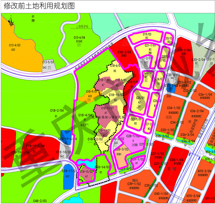 保稅港片區悅來組團q11-2,q11-3等地塊控規修改公示申請單位:重慶市