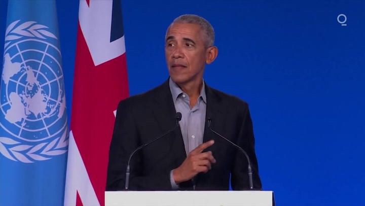 总统首先将自己所处的位置称为"翡翠岛",然后将莎士比亚称为苏格兰的"