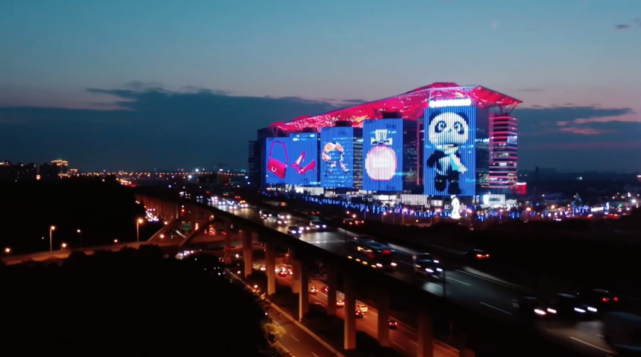 多图回顾松江这场绝美灯光秀你看了吗