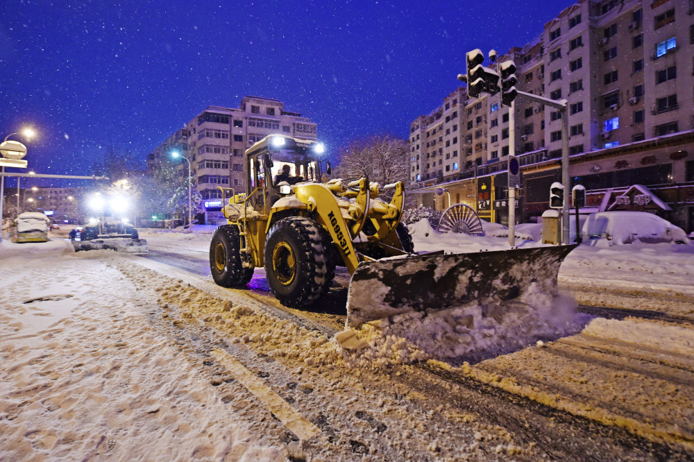 社会辽宁多地遭遇暴雪天气