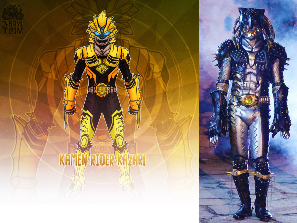 第一个是力量型贪欲者加美尔的变身形态,使用犀牛,猩猩,大象三种核心