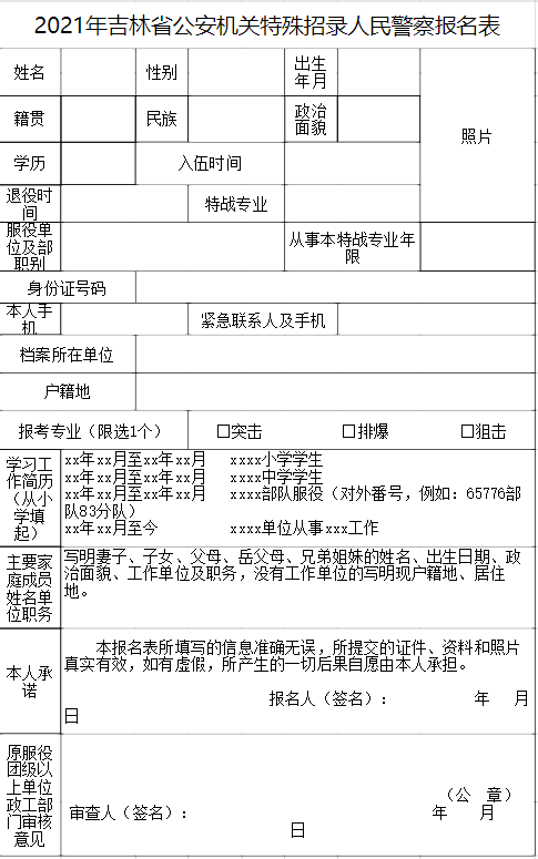 公安机关面向退役军人特殊招录录用后授衔