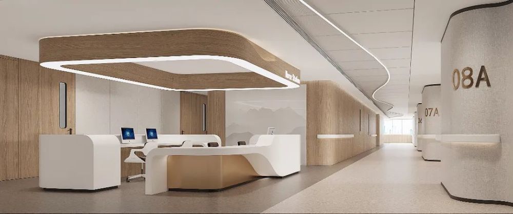 (医院效果图  上下滑动查看更多  )3文化娱乐社区配建有开放式老年