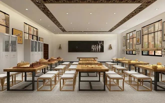 象棋室(效果图)健身房(效果图)麻将室(效果图)品茶室(效果图)书画室
