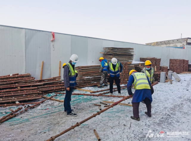 乌鲁木齐建设工地做好冬季施工措施