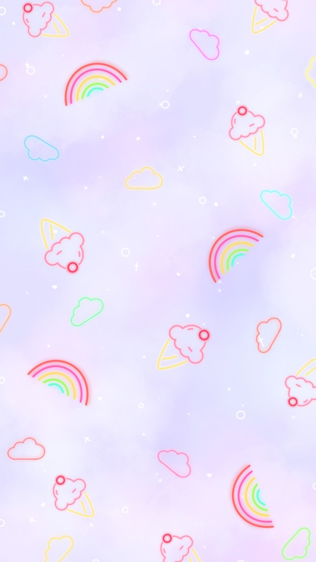 紫粉系列壁纸|期许你更好的未来