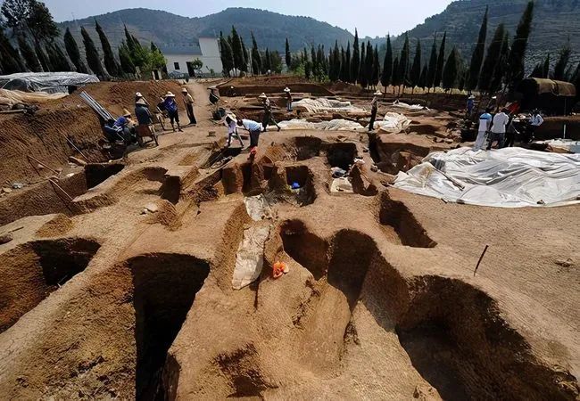 晋宁石寨山古墓群发掘地