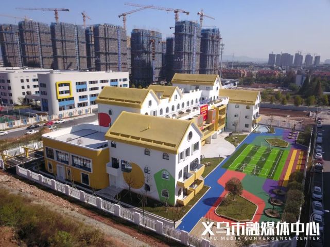 本月底交付义乌这所新建幼儿园以蘑菇为设计灵感