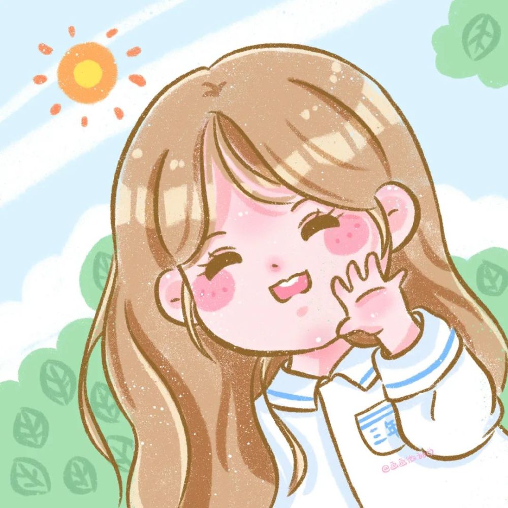 微信头像丨冬季可爱女生头像卡通头像