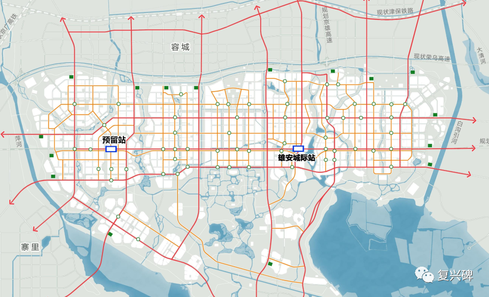 雄安新區成立之後,已經有京雄城際鐵路開通運營,但是這條高鐵並不能