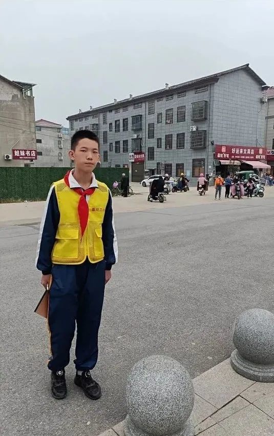 靓丽风景线临川第二小学文明监督岗