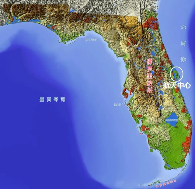 美国为何把航天发射中心放在佛罗里达,而不是其他州?