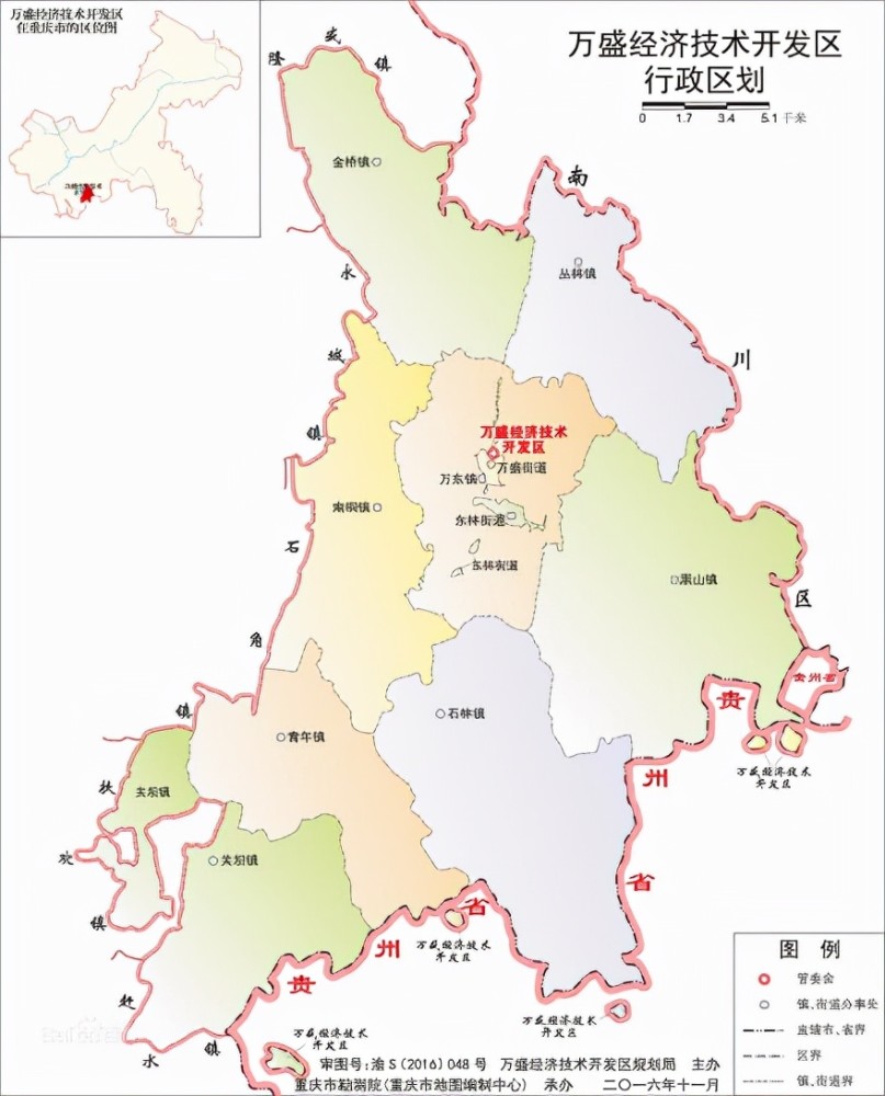 綦江三角镇地图图片