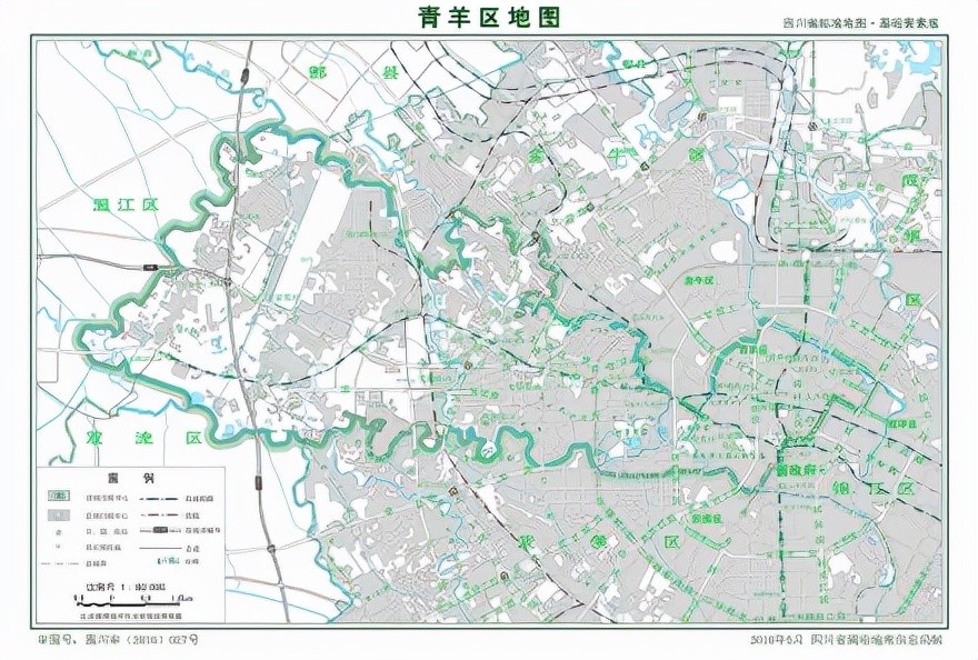 青羊区(四川省成都市辖区) - 青羊区各街道分布图 - 实验室设备网