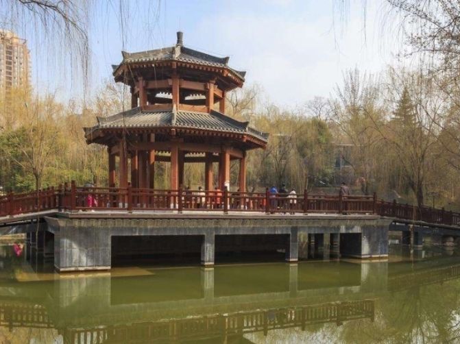 西安景点推荐长乐公园低音号免费语音导游