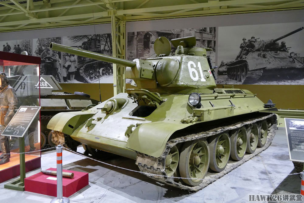 俄罗斯博物馆修复t3476坦克前列机枪内部结构原来是这个样子