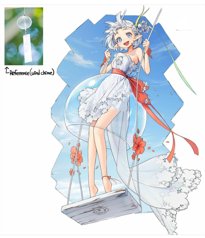 这个还有一些事物在生活中给人一种可爱的模样,比方说风信子在日漫中