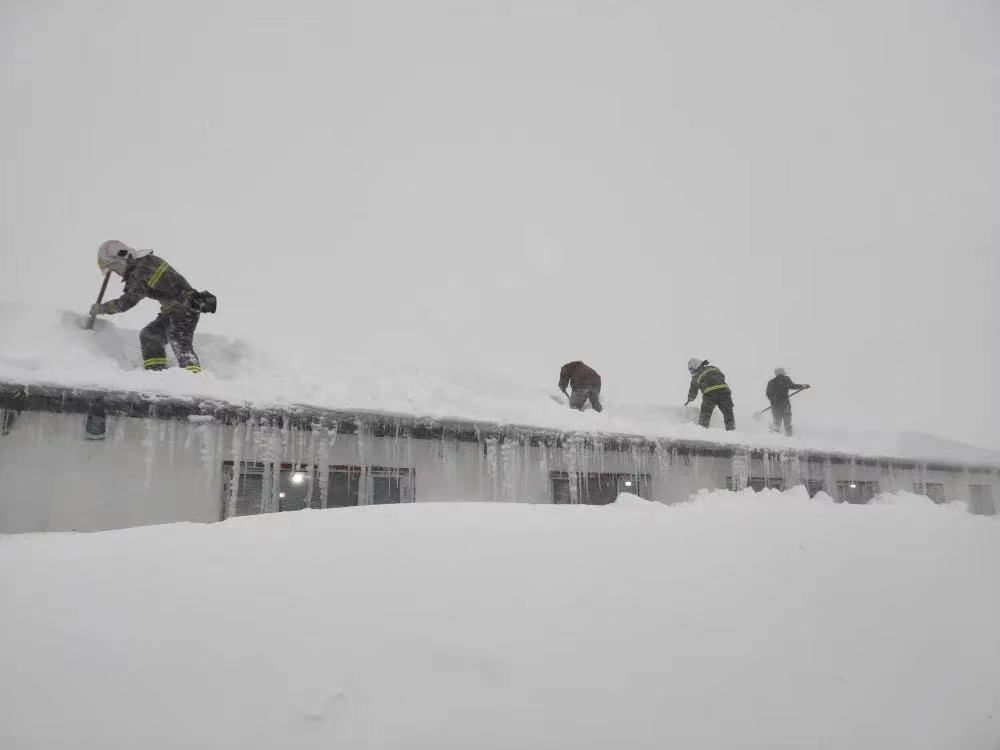 特大暴雪中的通辽紧急救援