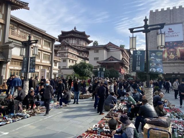 大唐西市古玩城地摊集市本周六重新开市啦!
