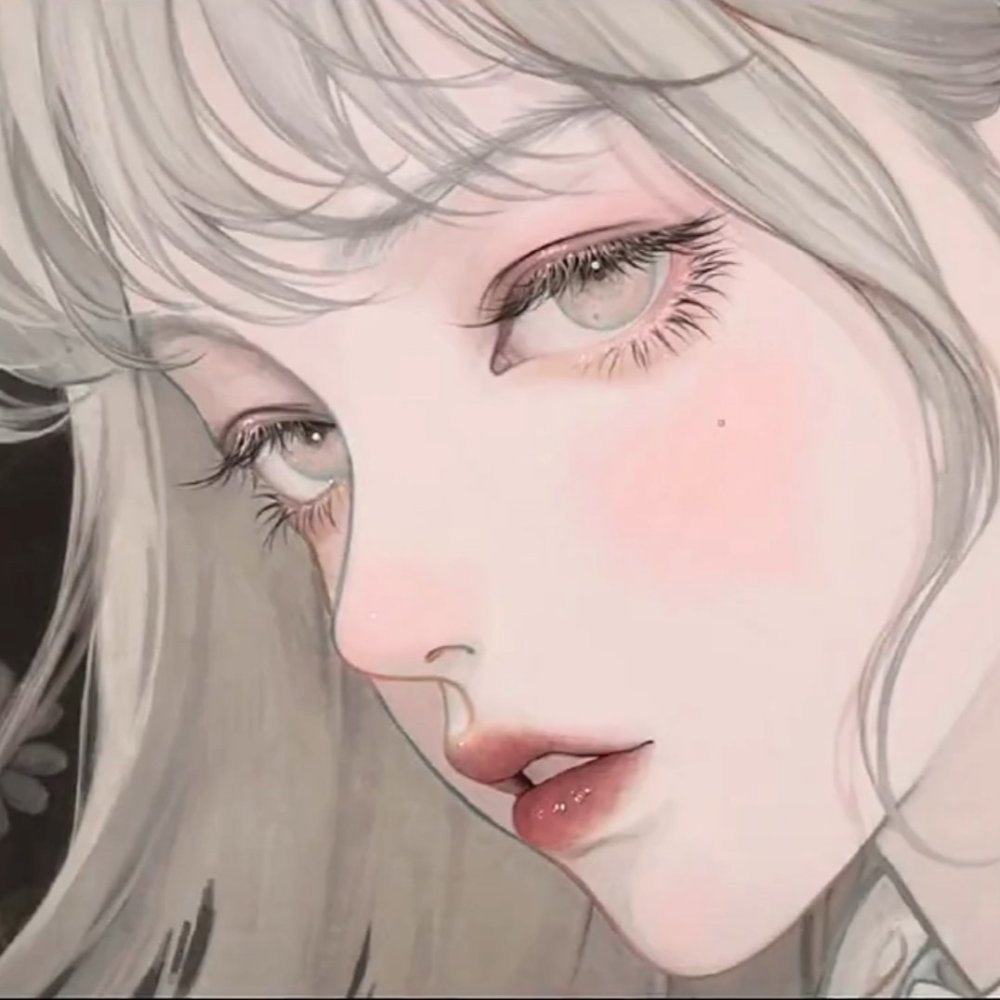 一组私藏的卡通动漫女生头像