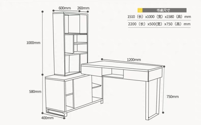 定制书柜的规范尺寸有哪些 量身定做书柜尺寸