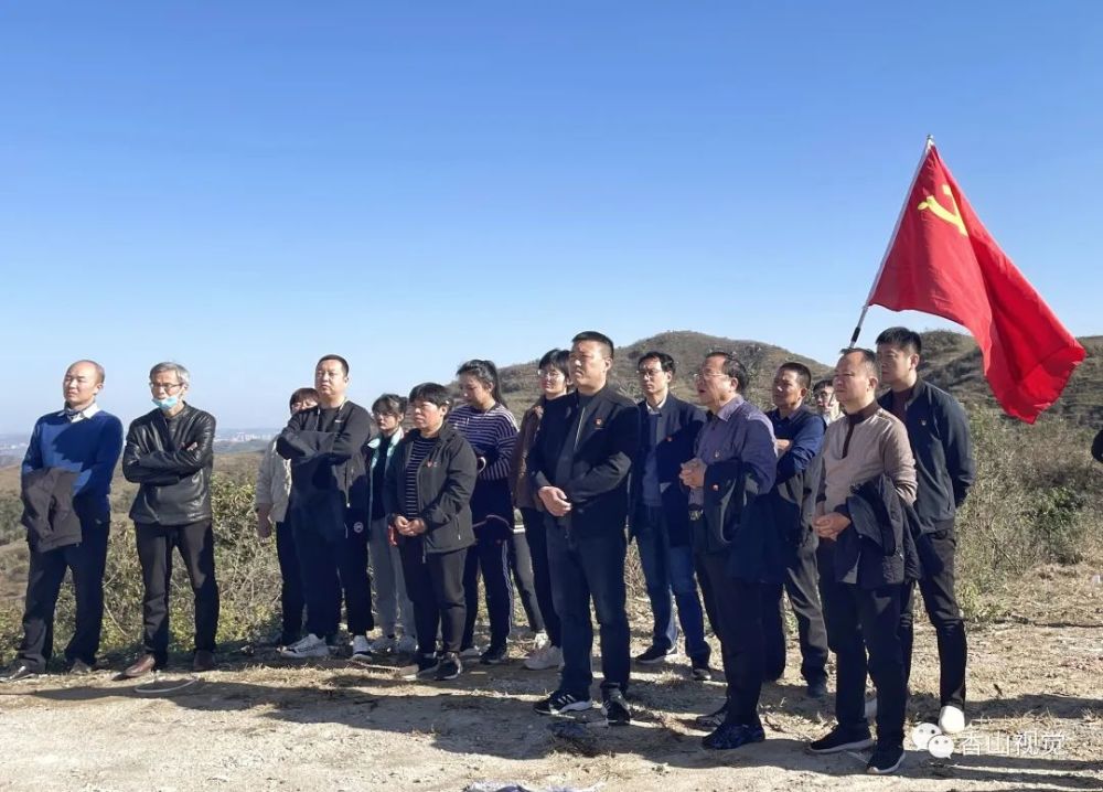 鲁山县委组织部机关党总支开展主题党日活动