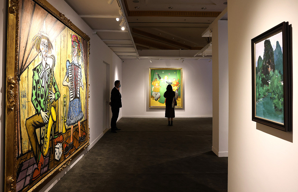 (文化)佳士得香港秋季拍卖预展在上海揭幕