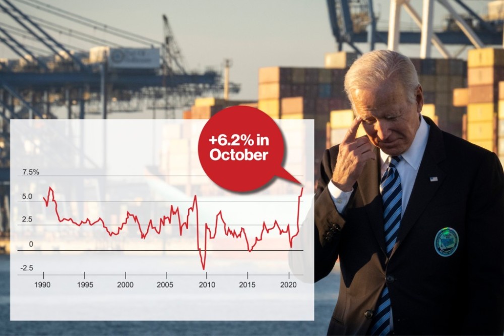 拜登承认美国通胀处于30年来最高水平,但认为这是经济复苏的结果