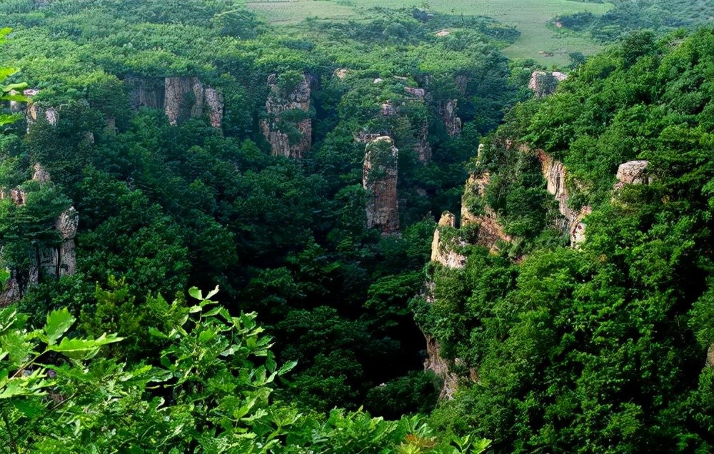 辽阳乔家沟自然风景区图片