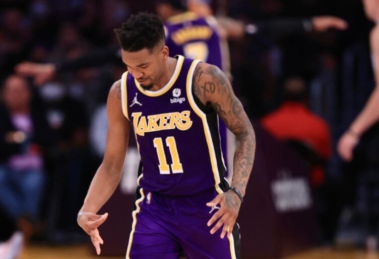 全场正负值第二湖人队宝藏男孩蒙克内定最佳引援助老詹冲冠