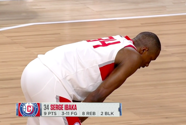 g联盟快船送点燃3连败曾凡博休战伊巴卡148送遮天大帽