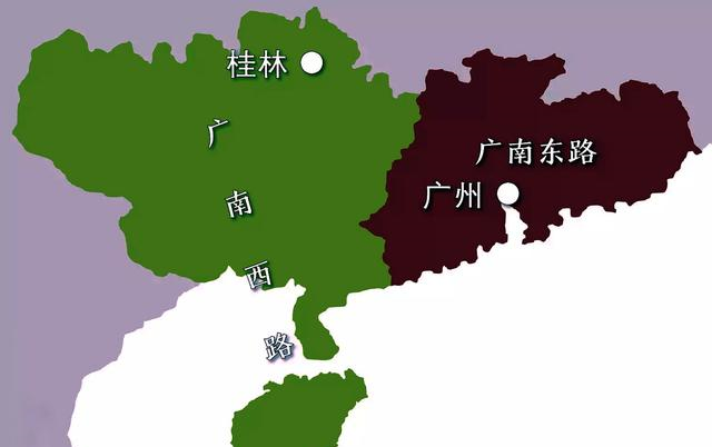 廣東廣西也稱兩廣兩廣來源於古代兩條官道廣南東路廣南西路現在在哪